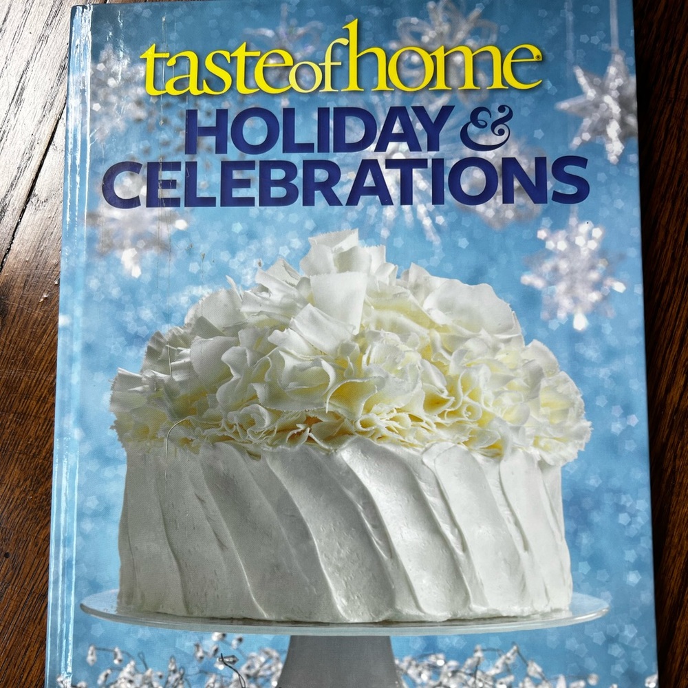 2/$12 or all for $16- taste of home cookbooks